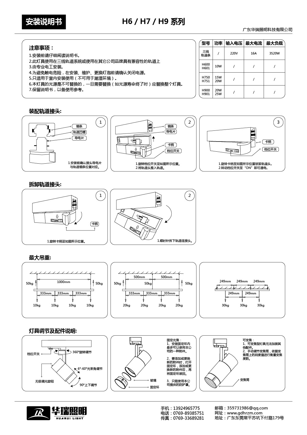 H6-H7-H9系列